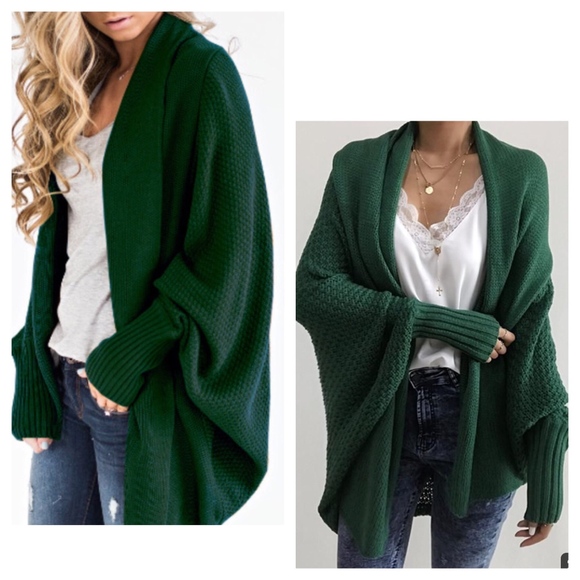 batwing cardigan sweater